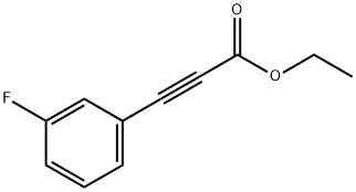3-(3-氟苯基)丙炔酸乙酯, 58686-65-0, 结构式