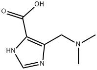 1H-Imidazole-4-carboxylicacid,5-[(dimethylamino)methyl]-(9CI) Structure