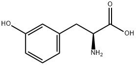 3-ヒドロキシフェニルアラニン 化学構造式