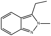 2H-Indazole,  3-ethyl-2-methyl- 化学構造式
