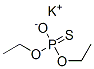 チオりん酸O,O-ジエチルO-カリウム 化学構造式