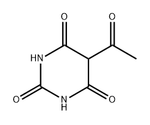 5-乙酰基-2,4,6(1H,3H,5H)-嘧啶三酮,58713-02-3,结构式