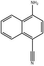 4-氨基-1-萘羧腈, 58728-64-6, 结构式
