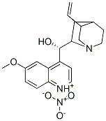 (9S)-9-hydroxy-6'-methoxycinchonanium nitrate Structure