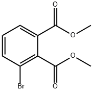 3-ブロモフタル酸ジメチル 化学構造式