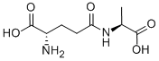 H-Γ-GLU-ALA-OH 化学構造式