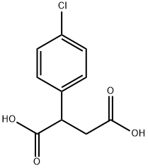 2-(4-氯苯基)-琥珀酸,58755-91-2,结构式