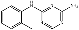 N-O-TOLYL-[1,3,5]TRIAZINE-2,4-DIAMINE Struktur