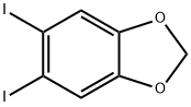 5,6-DIIODOBENZO(1,3)DIOXOLE Structure