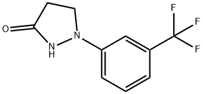 1-[5-(FLUOROMETHYL)PHENYL]-3-HYDROXY-2-PYRAZOLINE Struktur