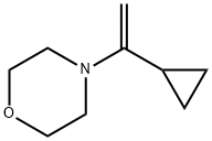 Morpholine,  4-(1-cyclopropylethenyl)-,58774-12-2,结构式