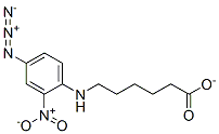 6-(2-nitro-4-azidophenylamino)caproate Structure