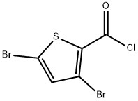3,5-dibroMothiophene-2-carbonyl chloride Struktur
