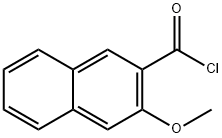 3-Methoxy-2-naphthoyl chloride,58778-69-1,结构式