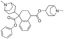 bis(8-methyl-8-azabicyclo[3.2.1]oct-3-yl) 1,2,3,4-tetrahydro-1-phenylnaphthalene-1,4-dicarboxylate|BELLADONNINE,ALPHA-