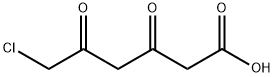 Hexanoic  acid,  6-chloro-3,5-dioxo- 化学構造式