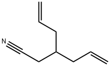 3(3-ALLYL)-5-HEXENENITRILE 化学構造式