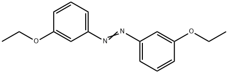 3,3'-Diethoxyazobenzene,588-02-3,结构式