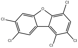 1,2,4,7,8-PNCDF, 58802-15-6, 结构式