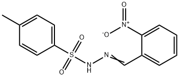 2-NITROBENZALDEHYDE TOSYLHYDRAZONE Struktur