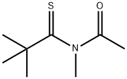 Acetamide,  N-(2,2-dimethyl-1-thioxopropyl)-N-methyl- Structure