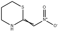 (2E)-2-(nitromethylidene)-1,3-thiazinane Structure