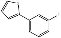 2-(3-氟苯基)噻吩 结构式