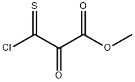 Propanoic  acid,  3-chloro-2-oxo-3-thioxo-,  methyl  ester,58861-59-9,结构式