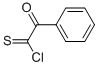 Benzeneethanethioyl chloride, alpha-oxo- (9CI) Structure