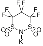 1,1,2,2,3,3-六氟丙烷-1,3-二磺酰亚胺钾盐, 588668-97-7, 结构式