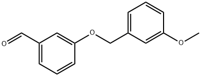 3-[(3-METHOXYBENZYL)OXY]BENZALDEHYDE Struktur