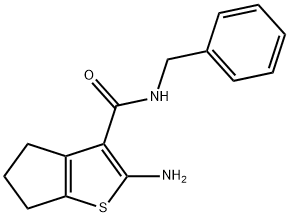 2-AMINO-N-BENZYL-5,6-DIHYDRO-4H-CYCLOPENTA[B]THIOPHENE-3-CARBOXAMIDE|