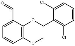 2-[(2,6-DICHLOROBENZYL)OXY]-3-METHOXYBENZALDEHYDE