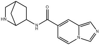 Imidazo[1,5-a]pyridine-7-carboxamide, N-2-azabicyclo[2.2.1]hept-6-yl- (9CI) Structure