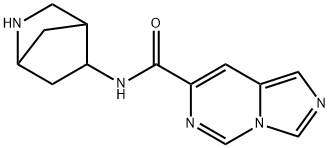588725-70-6 Imidazo[1,5-c]pyrimidine-7-carboxamide, N-2-azabicyclo[2.2.1]hept-5-yl- (9CI)