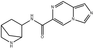 Imidazo[1,5-a]pyrazine-6-carboxamide, N-2-azabicyclo[2.2.1]hept-6-yl- (9CI)|