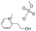 2-(2-hydroxyethyl)-1-methylpyridinium methyl sulphate ,58878-36-7,结构式