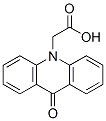 吖啶酮乙酸钠, 58880-43-6, 结构式