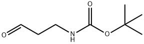 (3-氧代丙基)氨基甲酸叔丁酯,58885-60-2,结构式