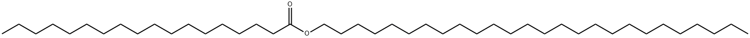 Octadecanoic acid, hexacosyl ester Structure