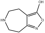 4H-Isoxazolo[3,4-d]azepin-3-ol,5,6,7,8-tetrahydro-(9CI) Structure