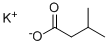 POTASSIUM ISOVALERATE 化学構造式