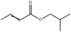 クロトン酸 イソブチル 化学構造式
