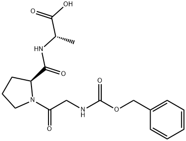 Z-GLY-PRO-ALA-OH Structure