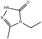 4-Ethyl-5-methyl-2H-1,2,4-triazol-3(4H)-one Struktur