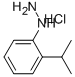 2-ISOPROPYLPHENYLHYDRAZINE HYDROCHLORIDE Structure