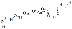 COPPER(II) FORMATE TETRAHYDRATE Struktur