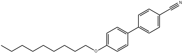 4'-(nonyloxy)[1,1'-biphenyl]-4-carbonitrile Struktur