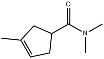 3-Cyclopentene-1-carboxamide,  N,N,3-trimethyl-|