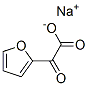 sodium alpha-oxofuran-2-acetate Structure